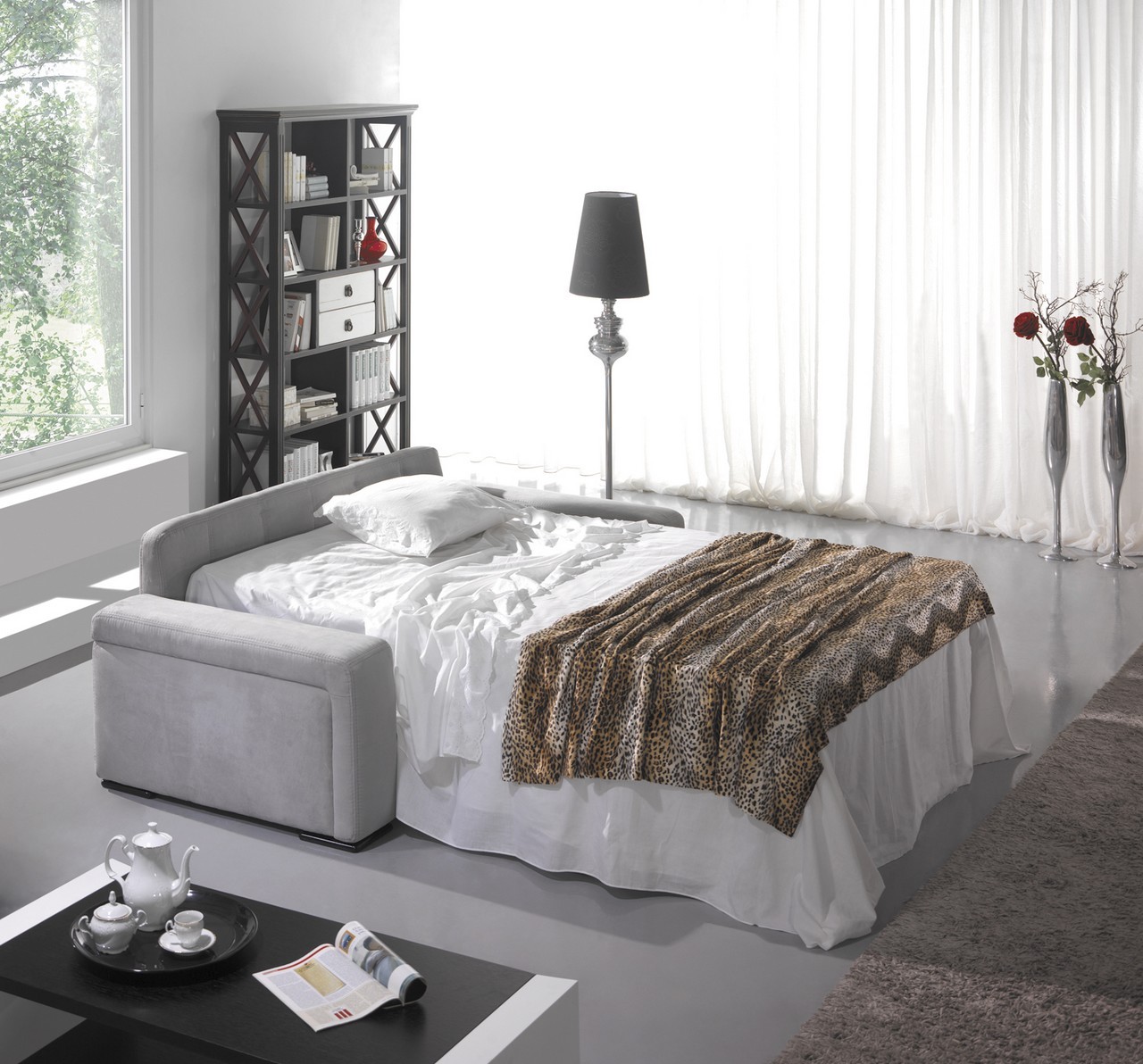 O sofá Cama Katia é a escolha certa para quem procura versatilidade e conforto em um só produto. Uma solução inteligente para emitir elegância e aconchego.